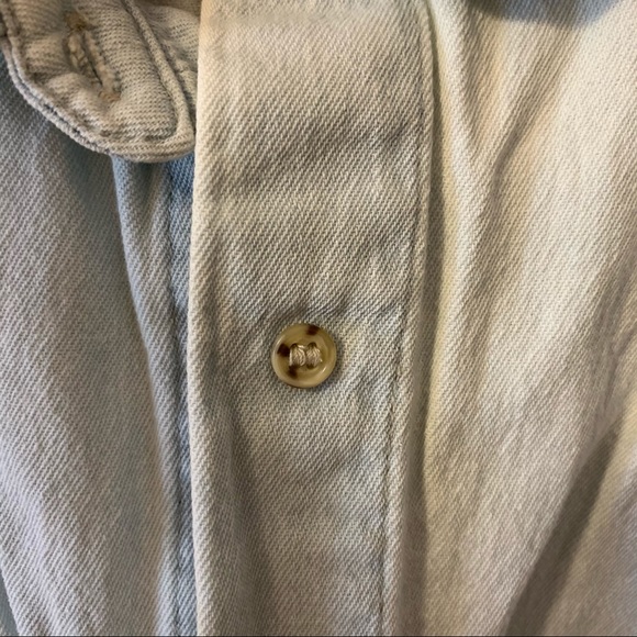 american apparel denim sleeveless top - Picture 3 of 4